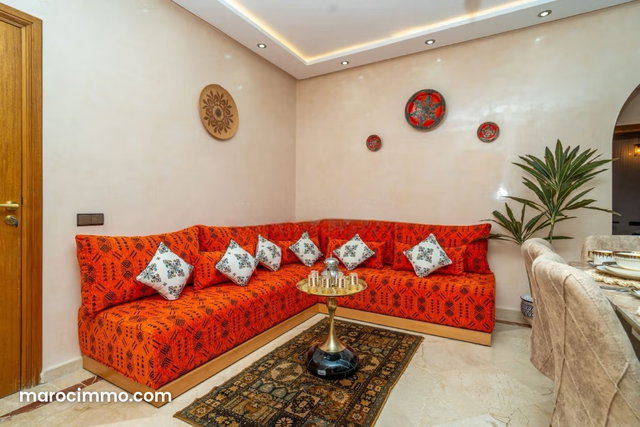 Magnifique appartement meublé à louer – guéliz, — 4