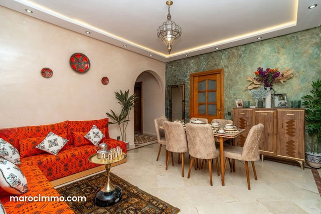 Magnifique appartement meublé à louer – guéliz, — 5