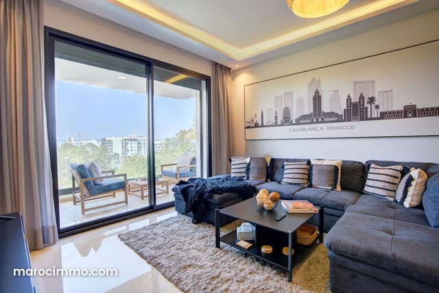 Exclusive – Studio Meublé avec Terrasse à Casablanca Finance City — 4