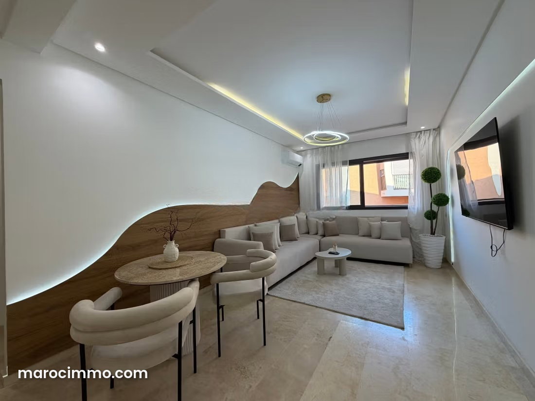 Two-Bedroom Apartment with Terrace in Guéliz, Marrakech — Marrakesh