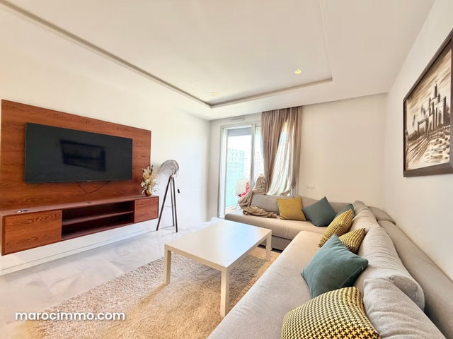 Appartement à louer à Casablanca Finance City. 1 belle chambre. Meublé — 4