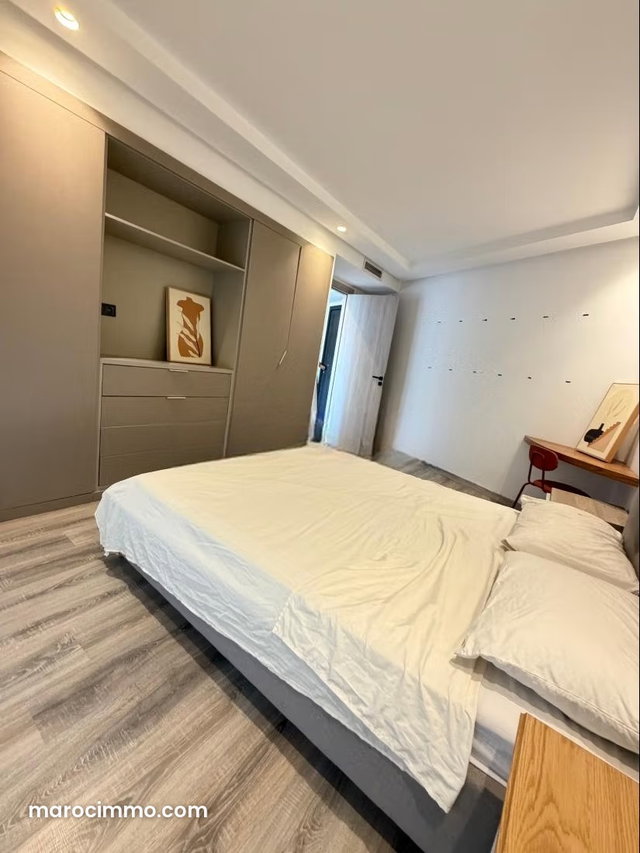 Modern Studio for Rent in Riviera, Casablanca. 65 m² Surface Area. — 5