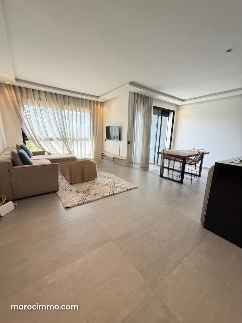 Furnished 65 m² Apartment, Riviera, Casablanca — Casablanca
