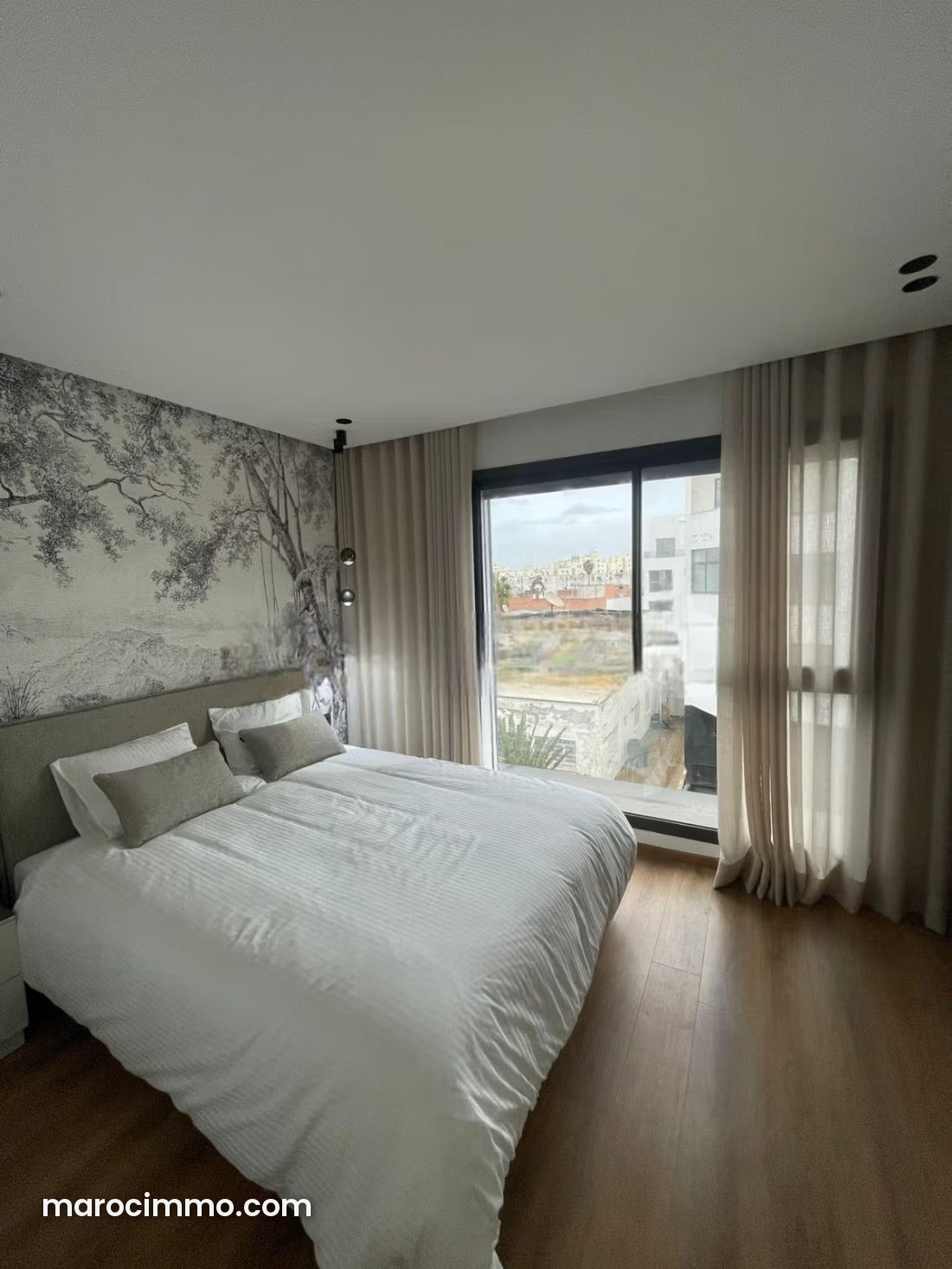 Furnished 1-Bedroom Apartment with Terrace, Riviera, Casablanca — Casablanca