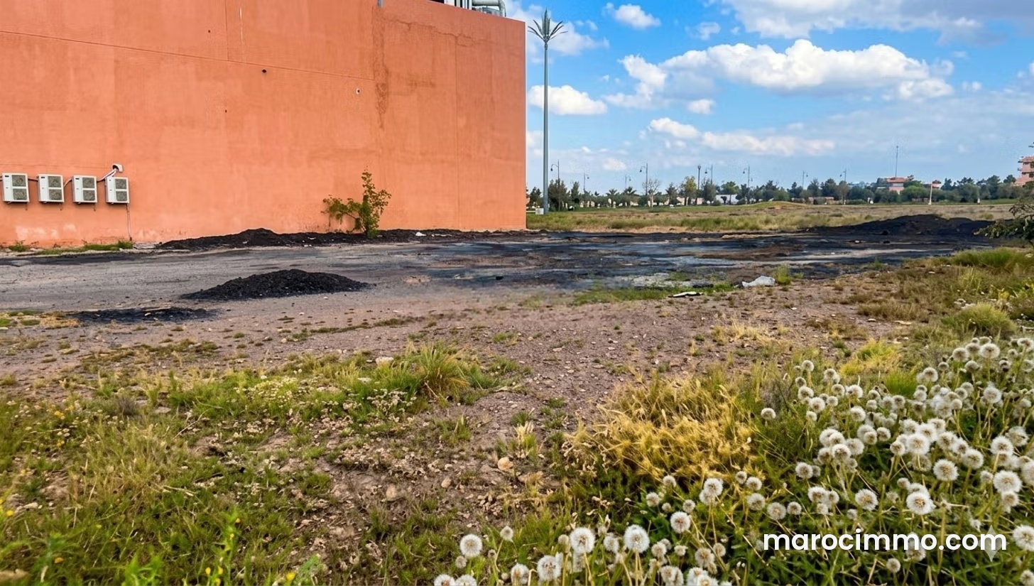 Terrain commercial 1126 m², Avenue Mohammed VI, Marrakech — Marrakech