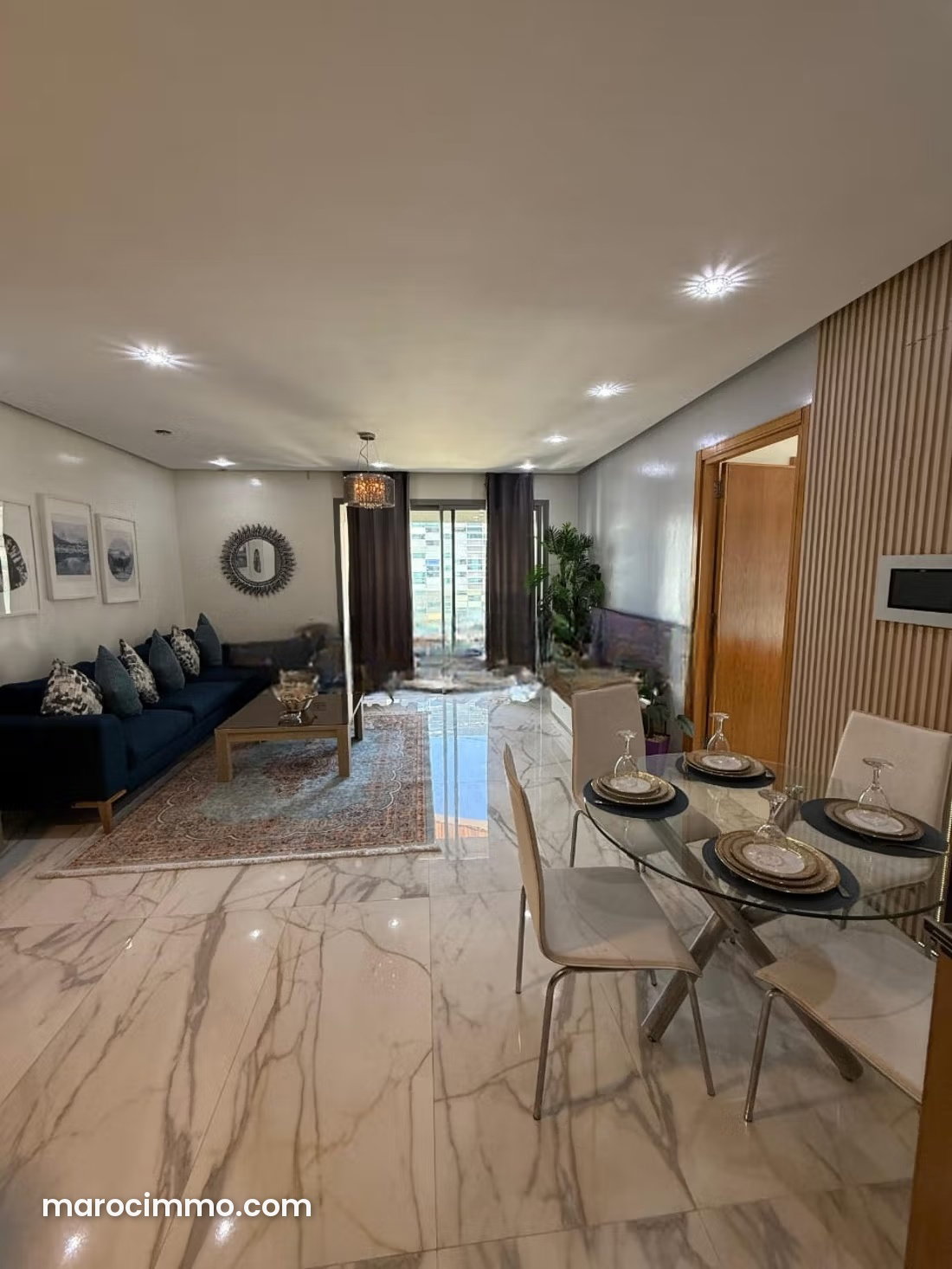 Two-Bedroom Apartment with Sea View, Casablanca Marina — Casablanca