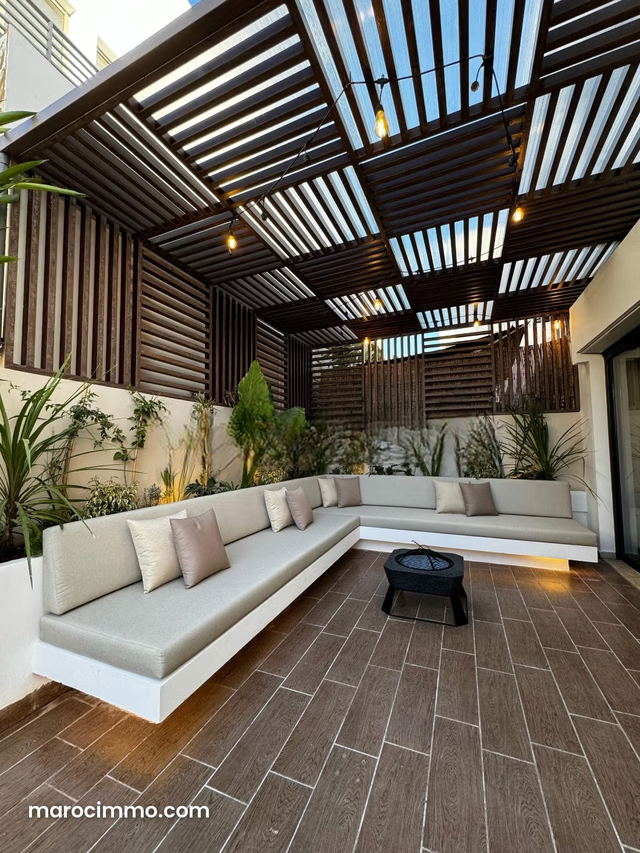 Appartement standing grande terrasse — Casablanca