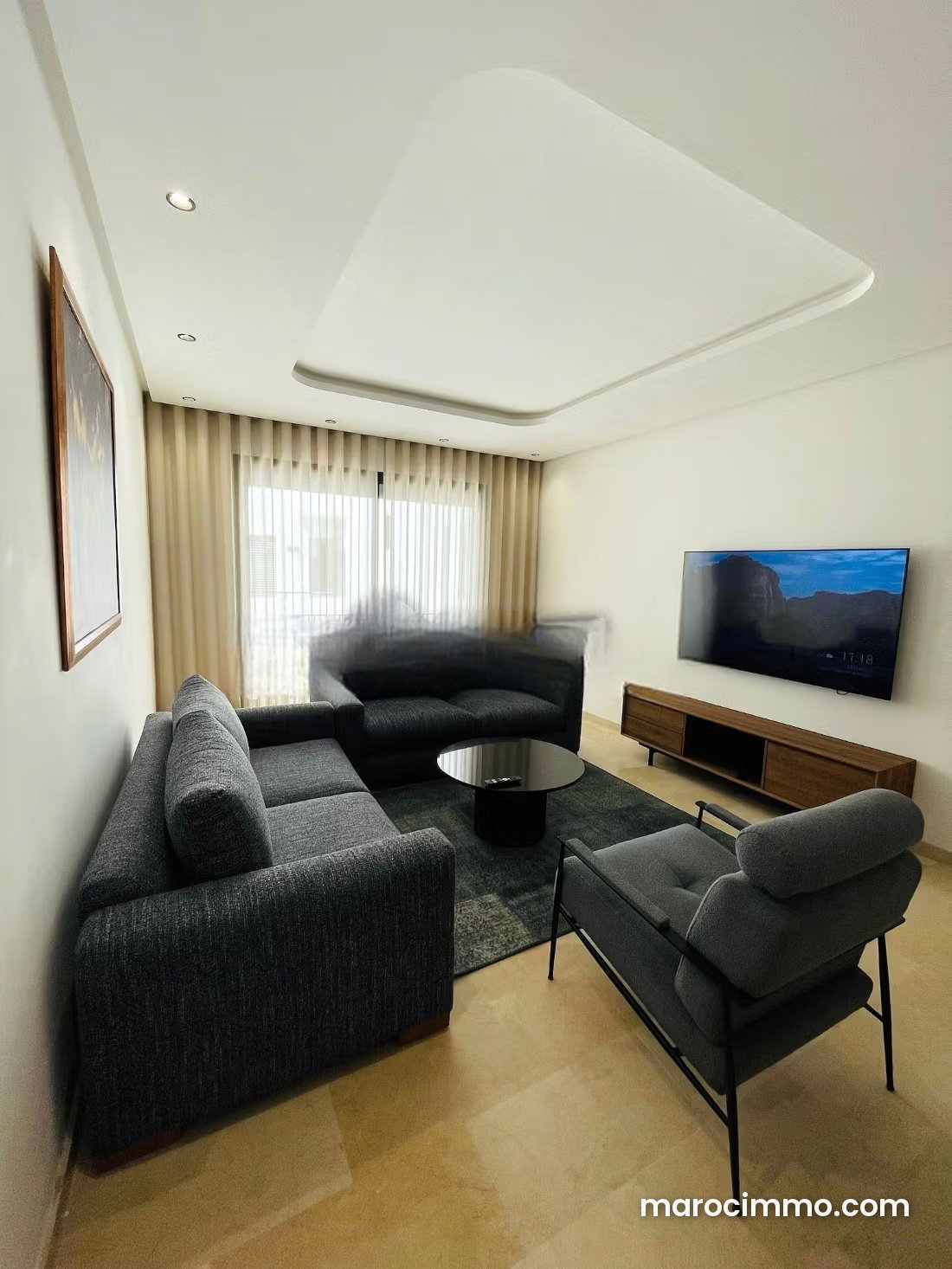 Furnished 64 m² Studio, Quartier des Hôpitaux, Casablanca — Casablanca