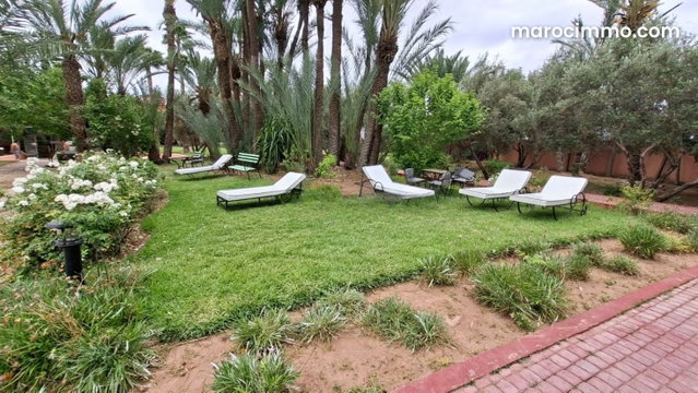 Achat vente rez de jardin Palmeraie — 2