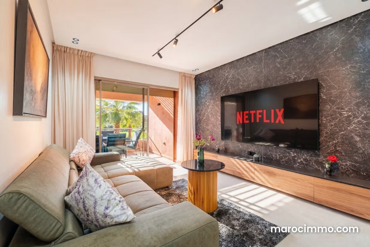 Furnished 3-Bedroom Apartment, Agdal, Marrakech — Marrakesh