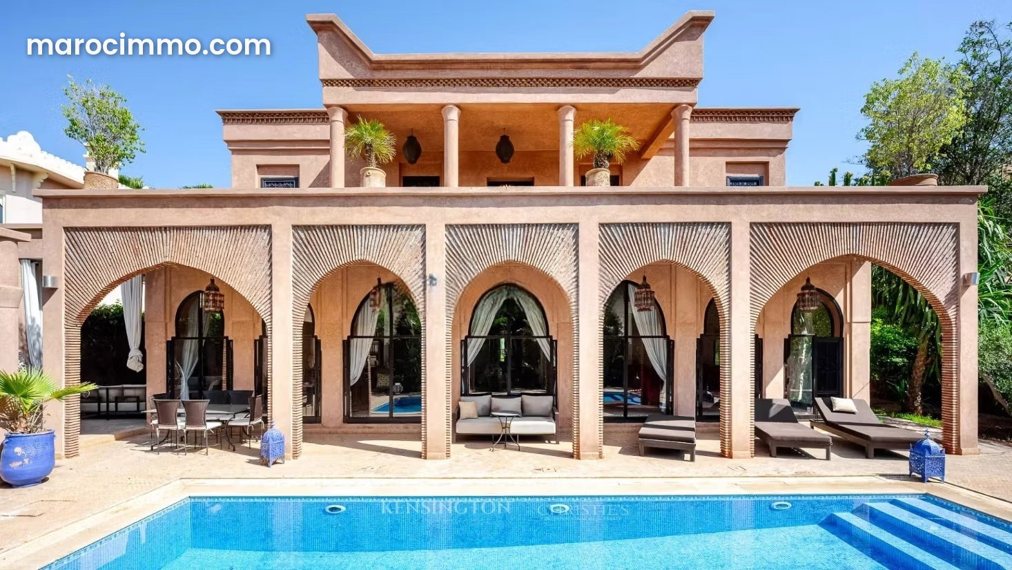800 m² Villa with Infinity Pool, Amelkis, Marrakech — Marrakesh