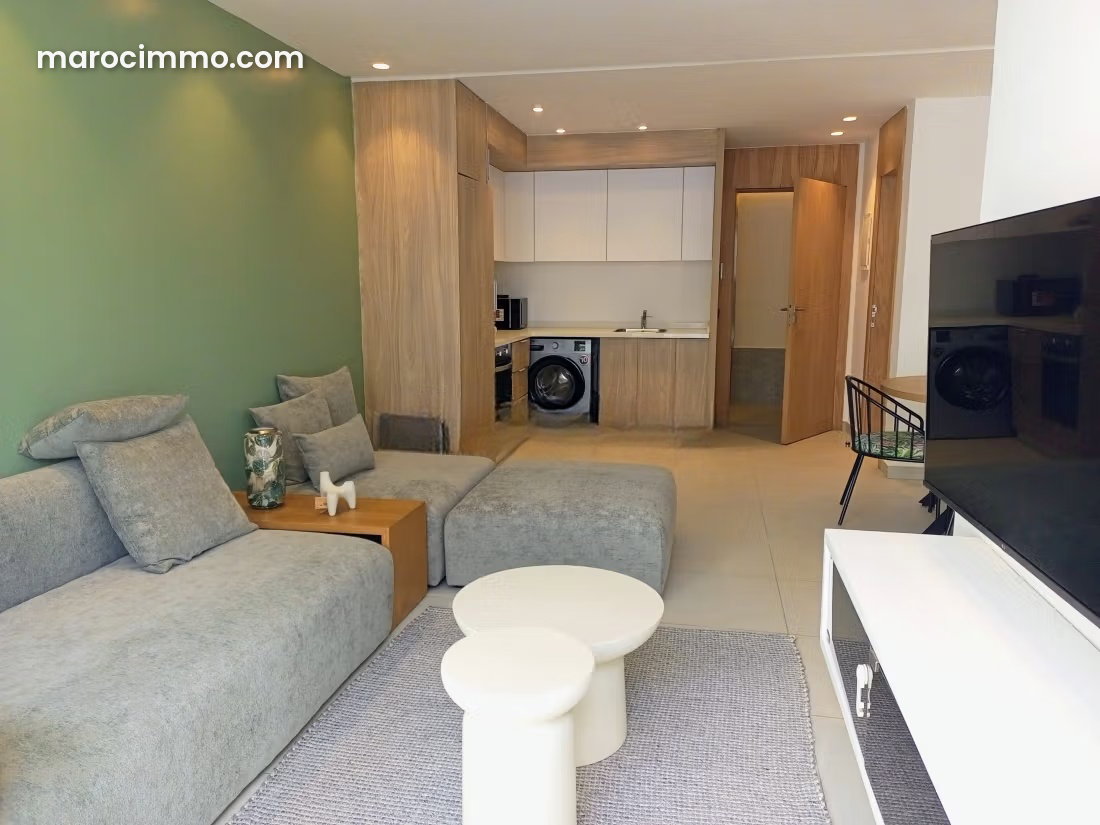 New Furnished Apartment with Terrace in Gauthier, Casablanca — Casablanca