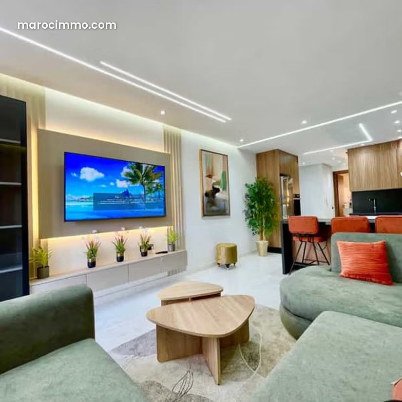 Furnished Apartment with Terrace in Franceville, Casablanca — Casablanca