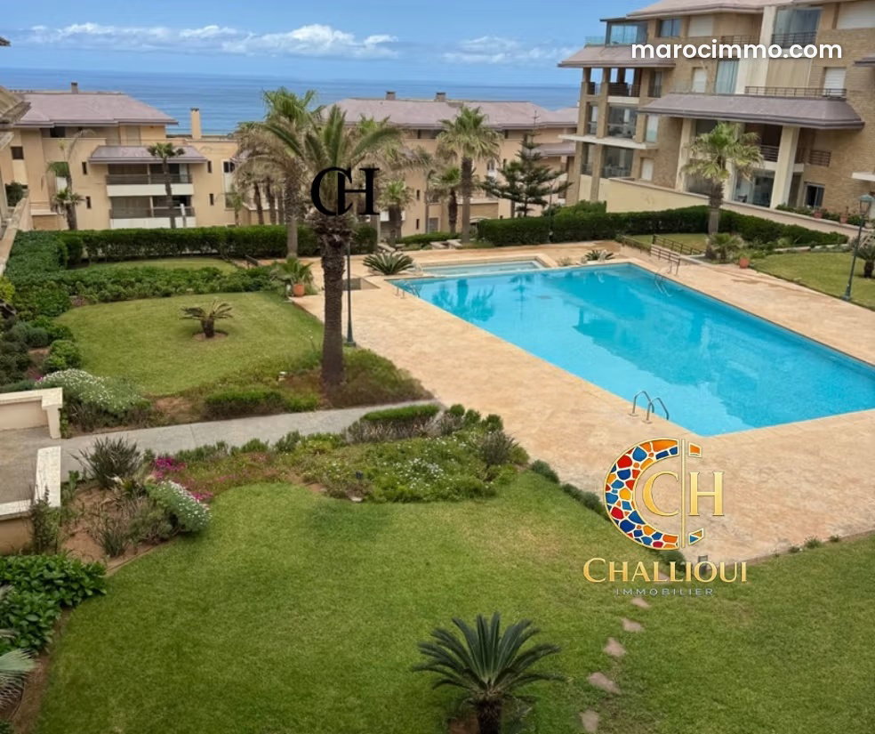 Appartement vue mer avec terrasse à Sidi Bouknadel — Sidi Bouknadel
