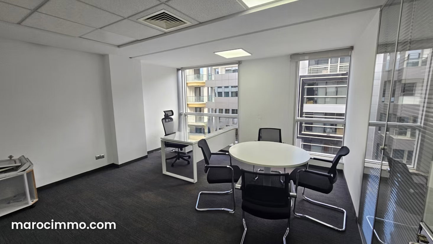 Office for rent on the top floor in Palmier, Casablanca — Casablanca