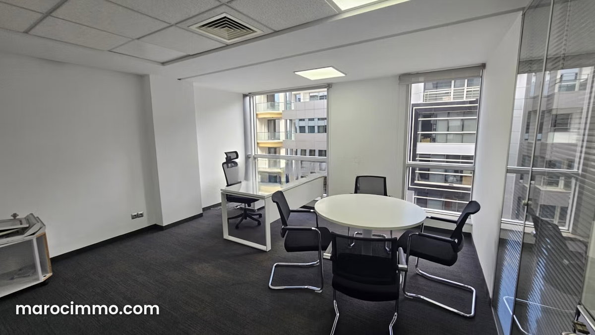 Beau plateau bureau 125 m2 à Palmier