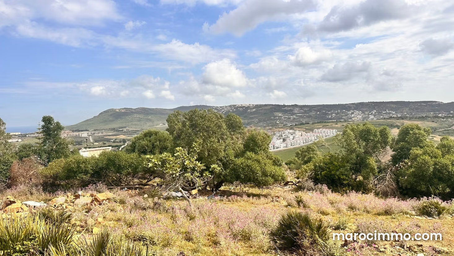 1,165 m² Plot in Achakar, Tangier, Ideal for a Villa with Pool — Tangier