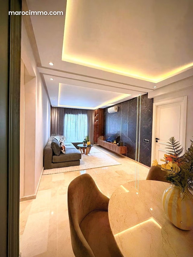 Appartement F3 Meublé Haut Standing à Louer – Riyad Extension – Rabat — 4