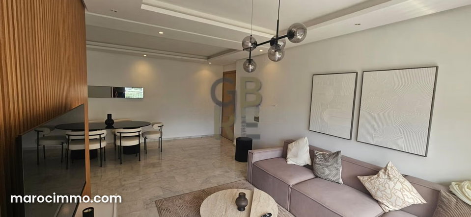 Appartement en location meublé à Hay Riad Prestigia