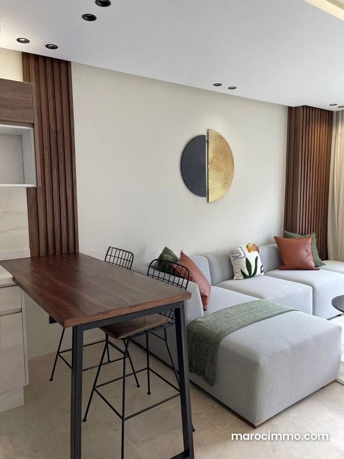 Furnished Apartment with Terrace, Bourgogne, Casablanca — Casablanca