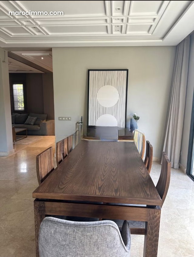 Location villa de haut standing à Ville Verte. Surface de 400 m². Meublé — 5
