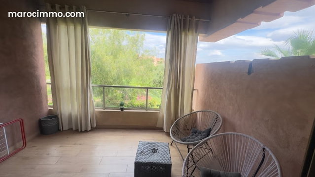 Appartement meublé 2 chambres à louer en longue durée prestigia golf city Marrakech — 5