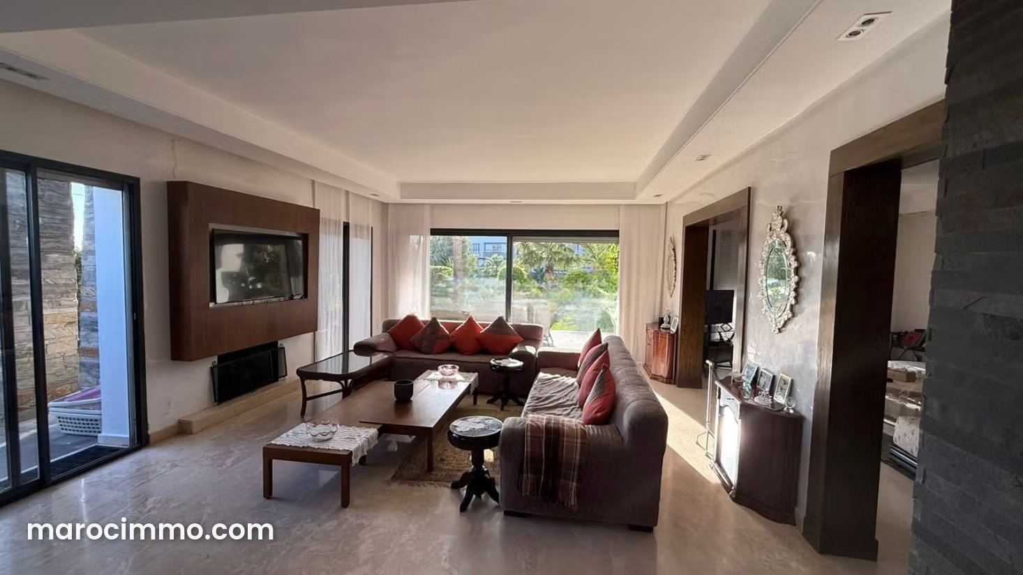 410 m² Apartment with Private Garden, Ville Verte Bouskoura — Bouskoura