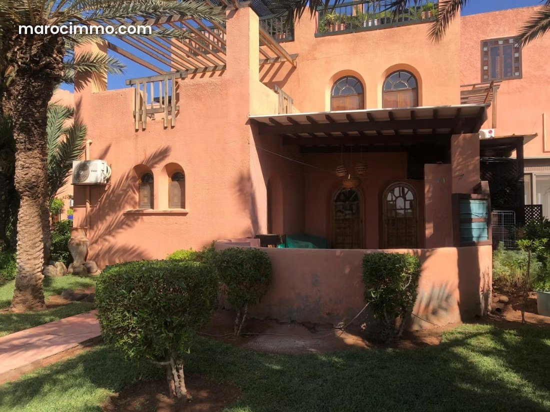 Appartement avec terrasse et piscine à la Palmeraie Marrakech — Marrakech