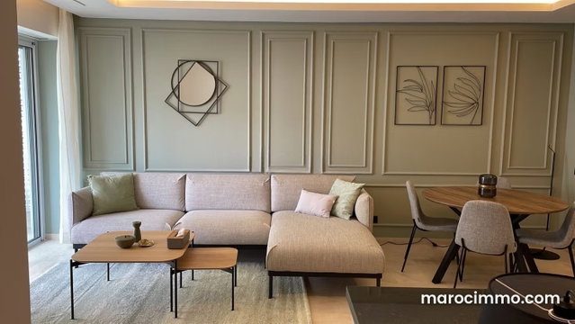 Location d'un appartement à Haut Agdal. 2 chambres agréables. Meublé — 2