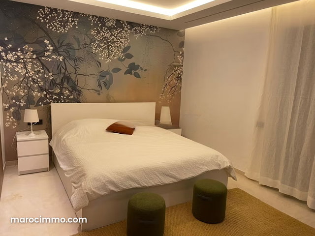 Location d'un appartement à Haut Agdal. 2 chambres agréables. Meublé — 4