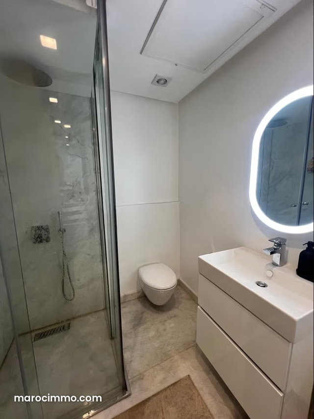 Vente d'un bel appartement à malabata. 2 chambres agréables. Meublé — 3