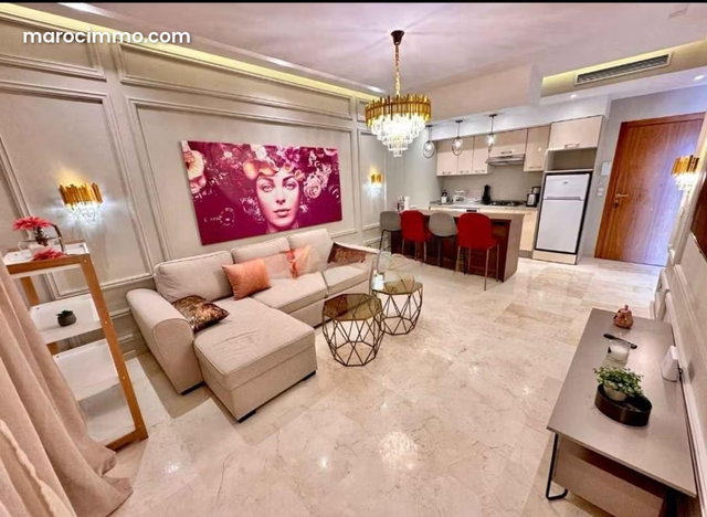Bel appartement à vendre à Route Casablanca. 1 belle chambre. Bien meublé — 5