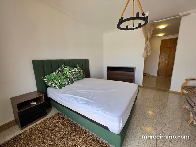 Appartement 3 chambres meublé, Ain Diab, vue mer — 4