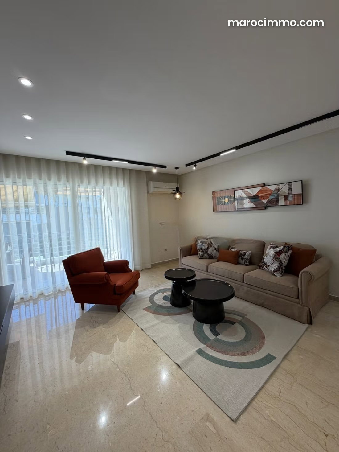 Appartement vue mer et montagne à Sidi Rahal avec piscine — Sidi Rahal