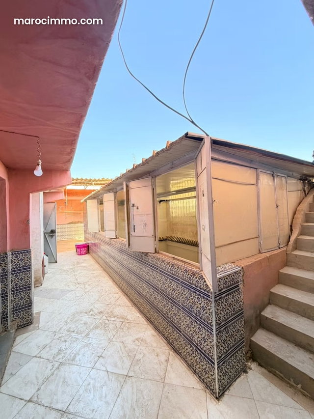 Riad 214 m² à rénover Bab El Khemis Rooftop vue médina — 4