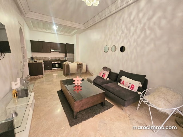 Appartement à l'achat à Guéliz. 1 Pièce. Piscine et air conditionné — 2