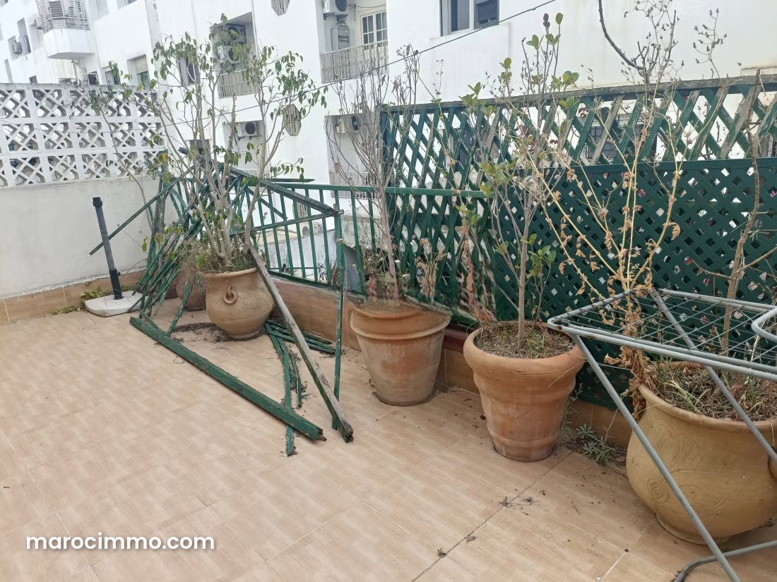 Two-Bedroom Apartment with Terrace in Agdal, Rabat — Rabat