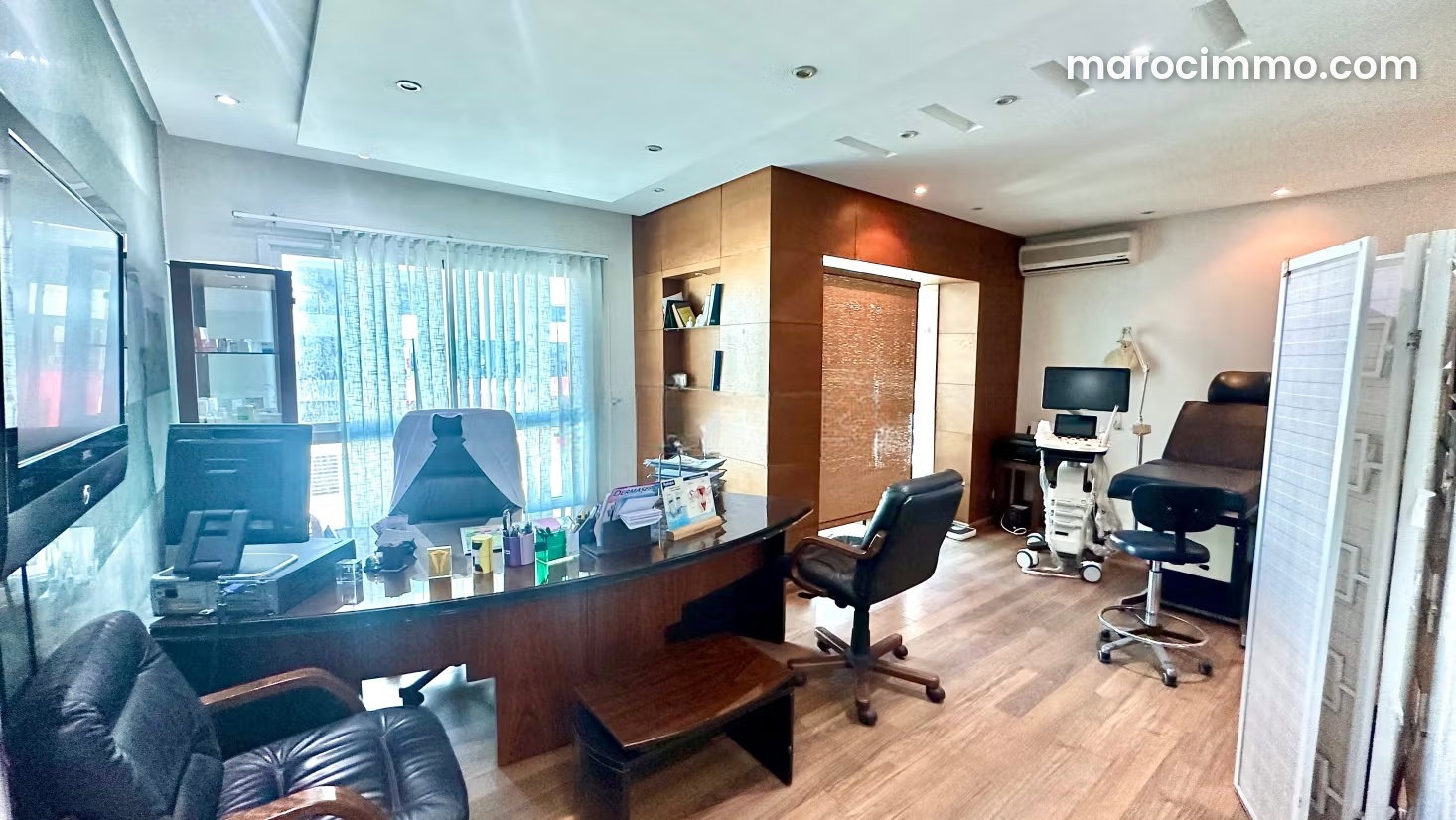 62 m² Office Space for Rent in Maarif, Casablanca, Equipped and Secure — Casablanca