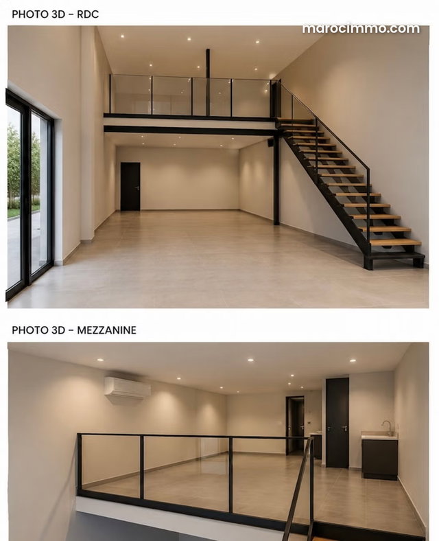 Magasin à vendre double hauteur à Guéliz Marrakech — 3