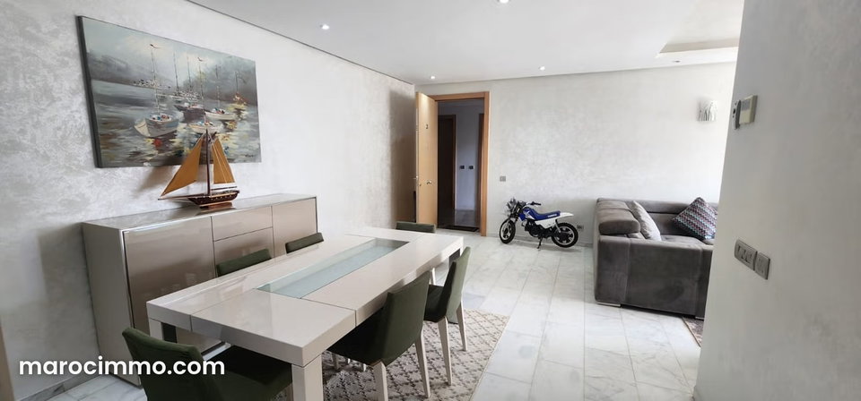 Appartement meublé de prestige à louer à Hay Riad