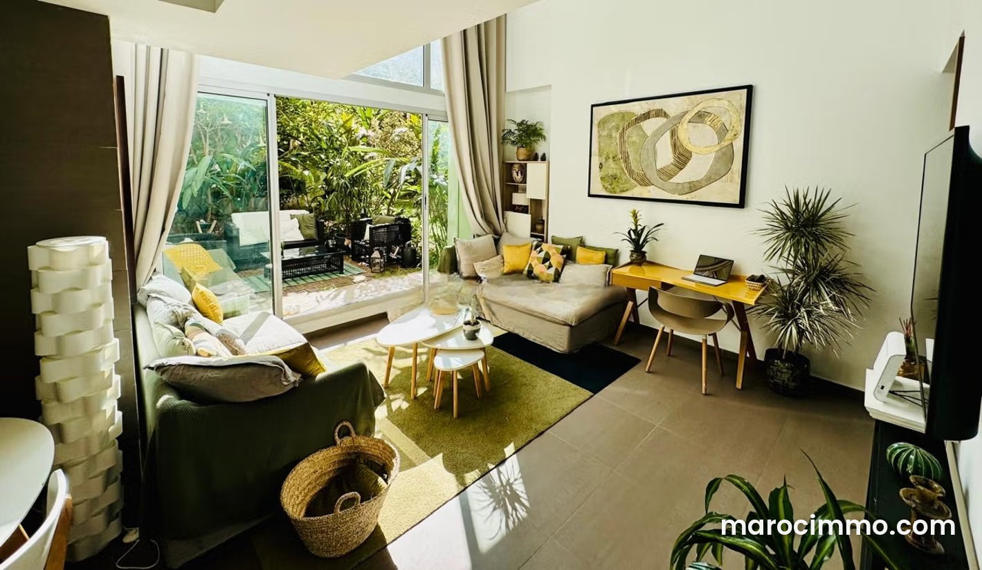 Furnished Loft with Garden and Terrace in Haut Agdal, Rabat — Rabat