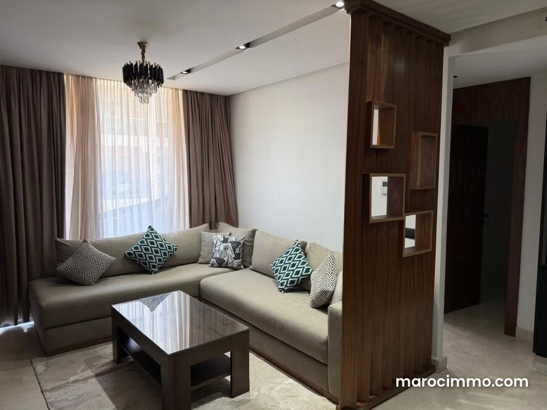 Bright 54 sqm studio for rent, Les Princesses, Casablanca — Casablanca