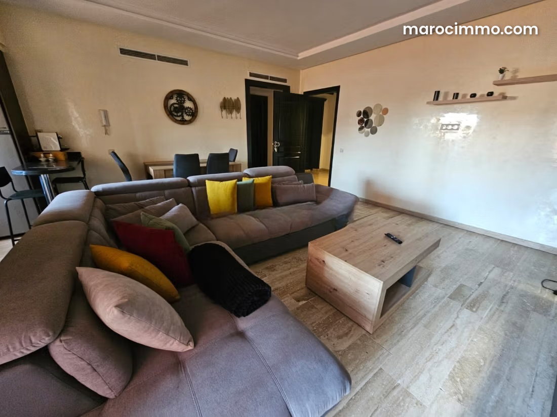 Furnished 72 sqm Apartment with Terrace and Garage, Gueliz, Marrakech — Marrakesh
