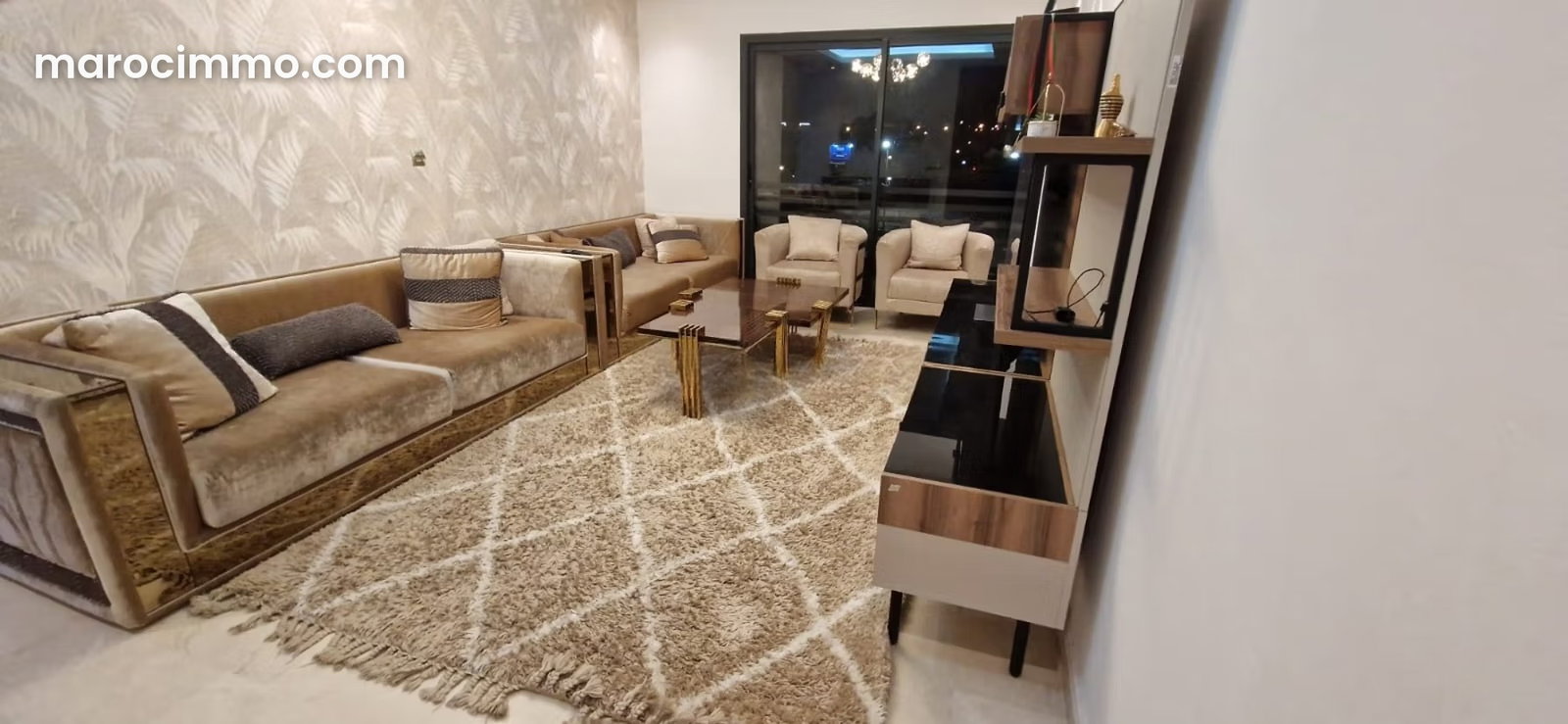 شقة بترّاس واسع للبيع في Ville verte بوسكورة — بوسكورة