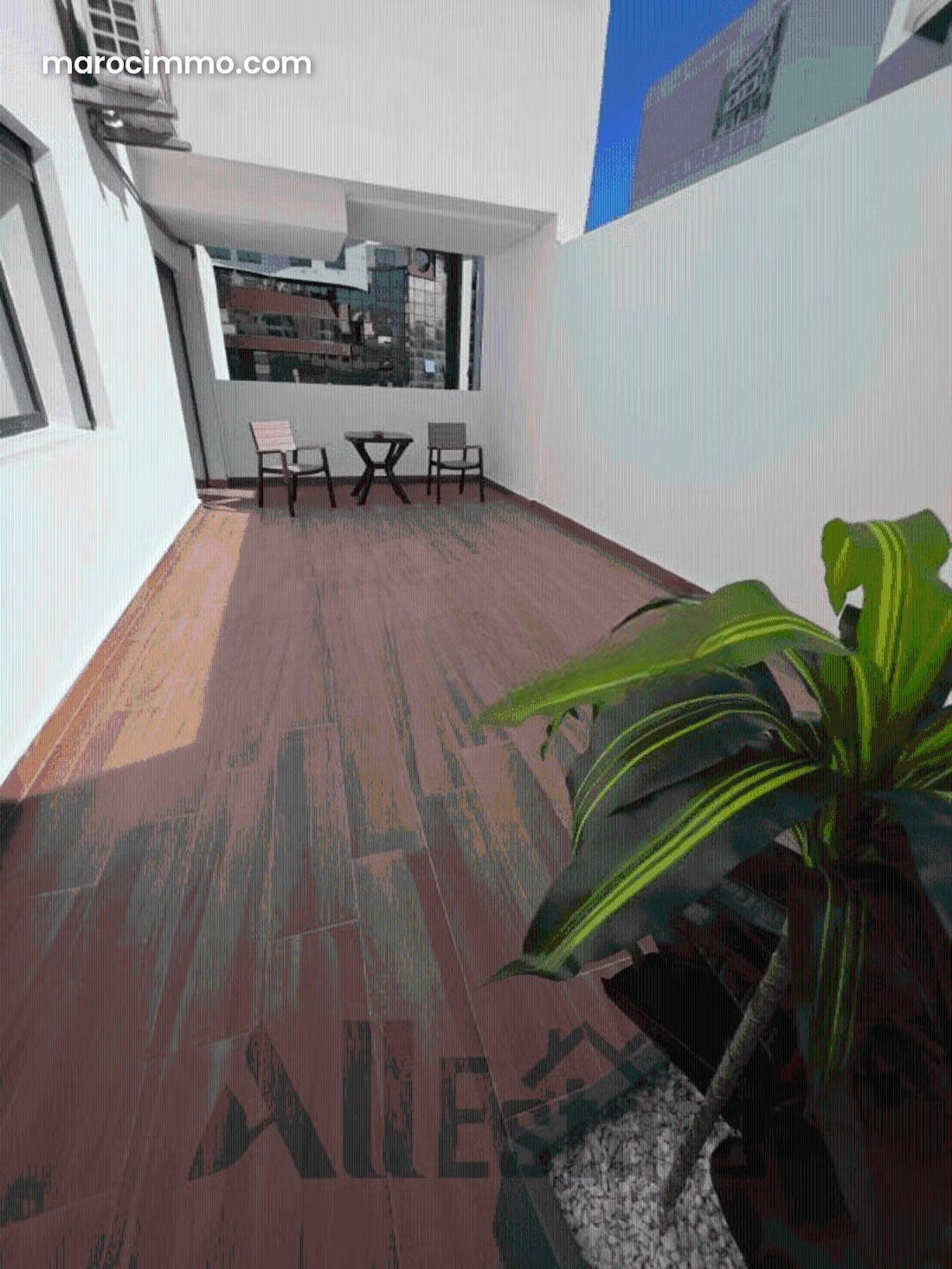 Furnished Apartment with Terrace in Casablanca’s Quartier des Hôpitaux — Casablanca