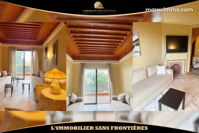 Appartement vide à vendre avec piscine collective – la Palmeraie, Marrakech — مراكش