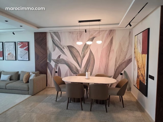 Vend appartement à menzah. Surface totale 163 m². Bien meublé — 5