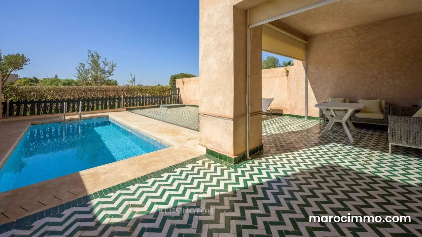 Villa 250 m² avec piscine et jardin, Amelkis, Marrakech — Marrakech