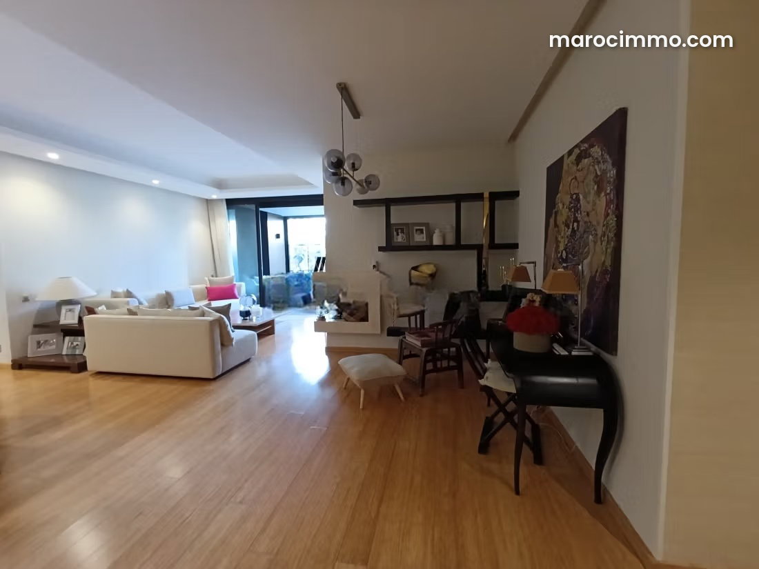 Furnished 3-Bedroom Apartment in Souissi, Rabat, with Terrace — Rabat