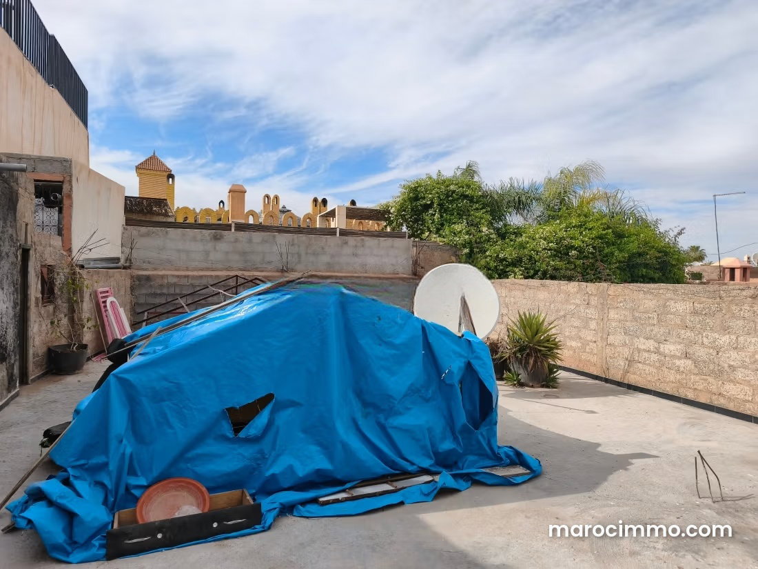 300 sqm Riad to Renovate, Sidi Ben Slimane, Marrakech — Marrakesh